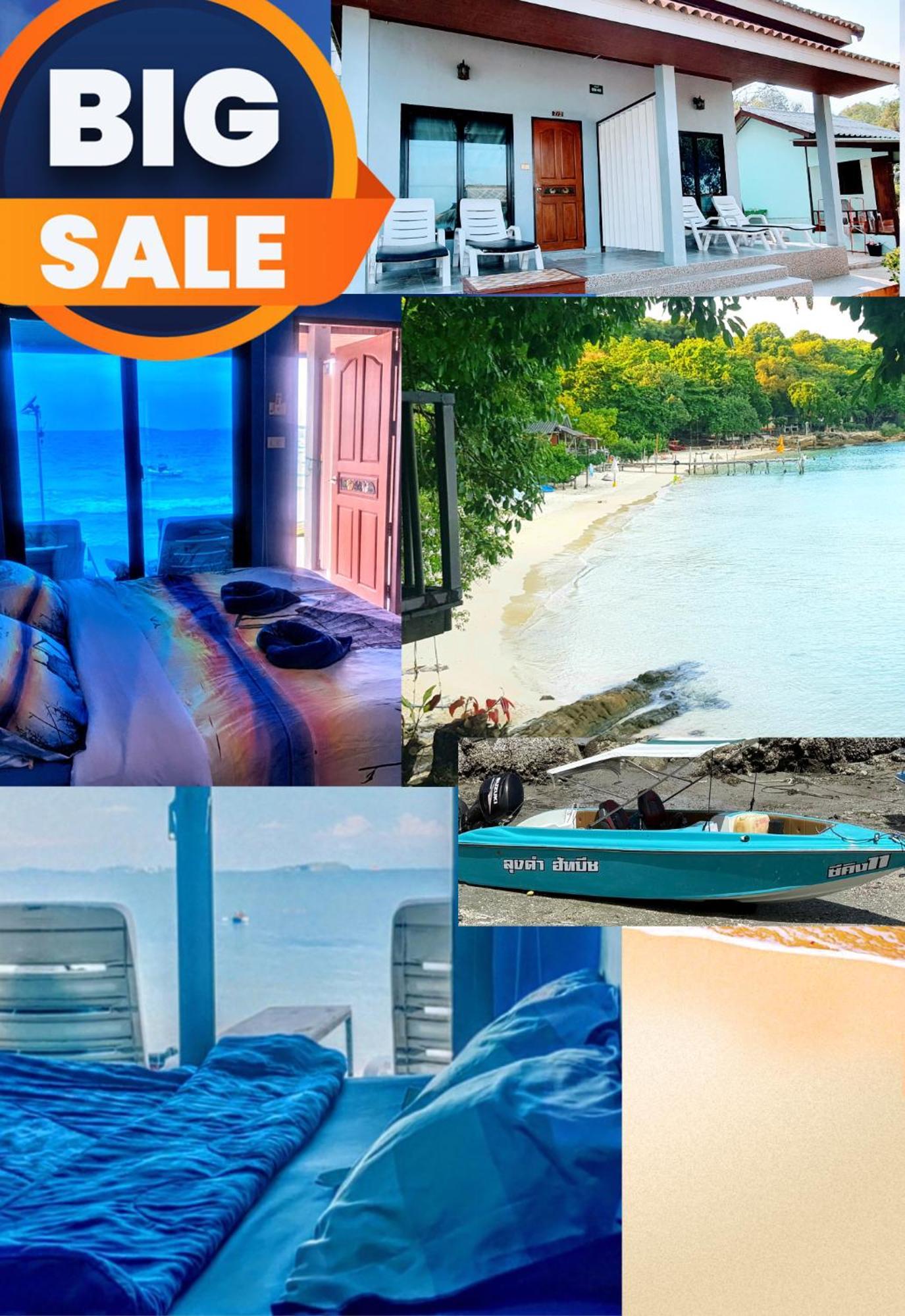 ลุงดำฮัทบีช Hotel Koh Samet Bagian luar foto